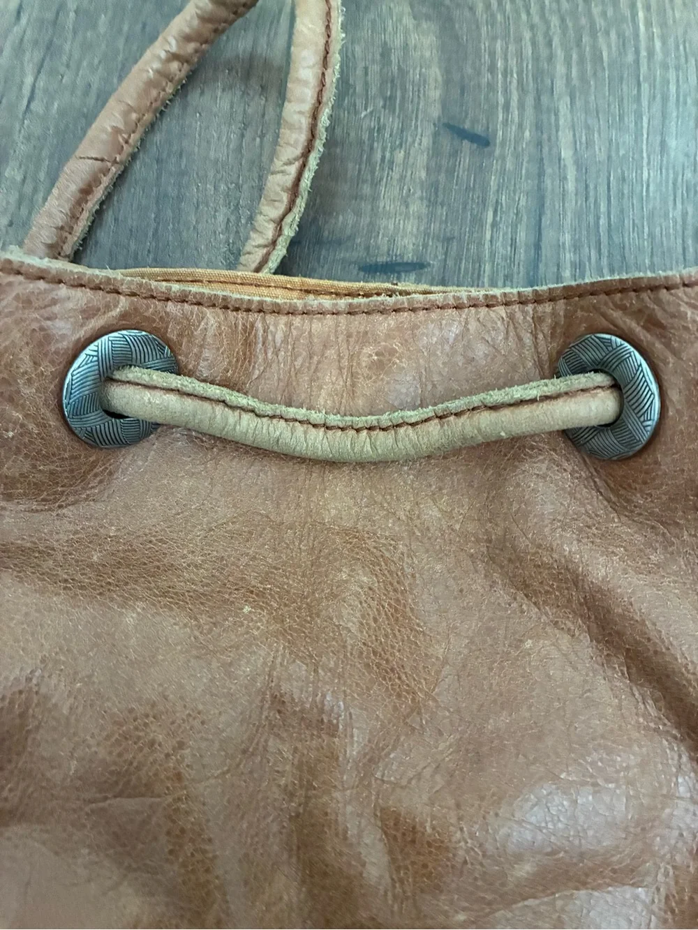 the sak Ventura Convertible Leather Backpack – Striped / Boho